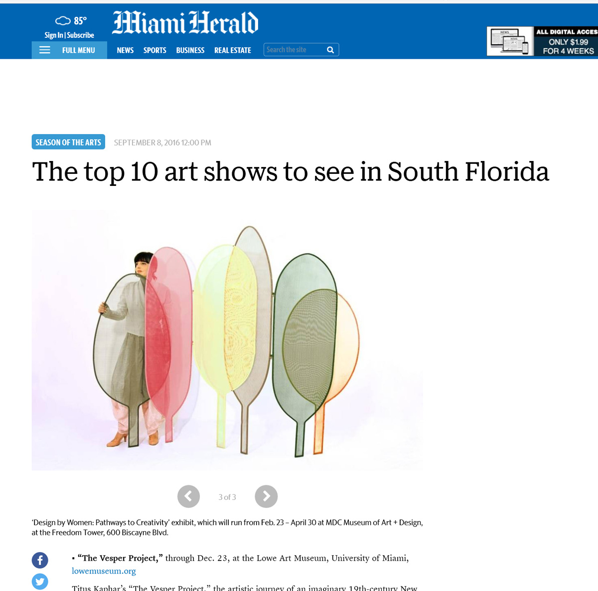 Miami Herald website september 2016